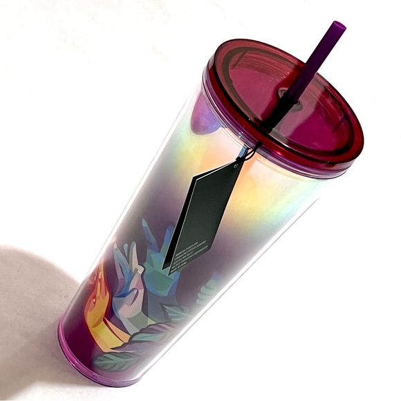 Starbucks 2023 Sign Language Cold Cup with Straw Purple 24oz - Picture 6 of 13